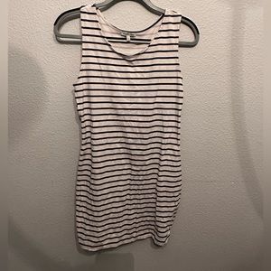 Sleeveless cotton dress